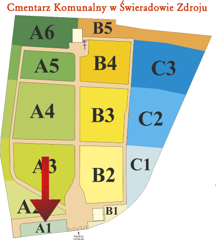 Brak mapy sektorowej