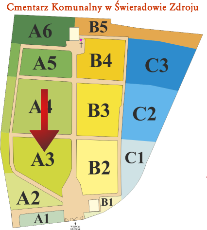 Brak mapy sektorowej