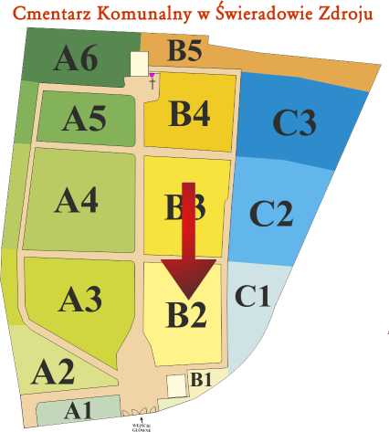 Brak mapy sektorowej