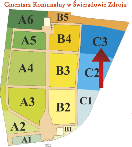 Brak mapy sektorowej